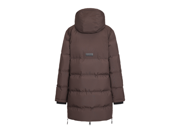 Ida Down Parka Black Coffee M Technical padded parka 