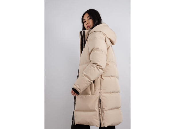 Ida Down Parka Black Coffee M Technical padded parka 