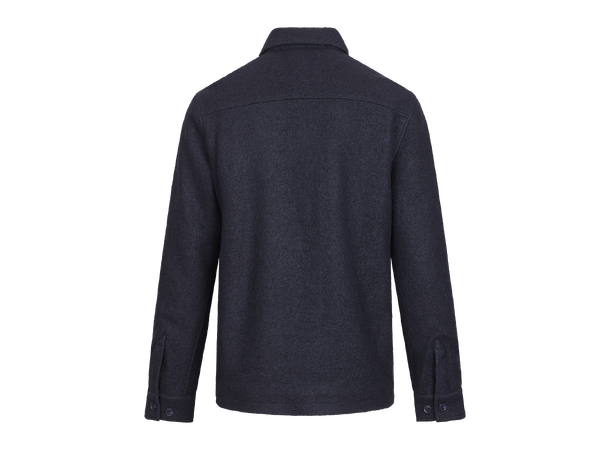 Lavo Overshirt Dark Navy L Boiled wool overshirt 