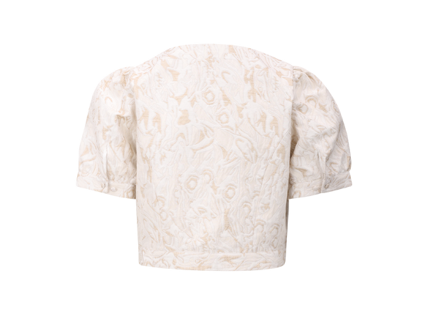 Leea Jacket Cream AOP L Short jacket 