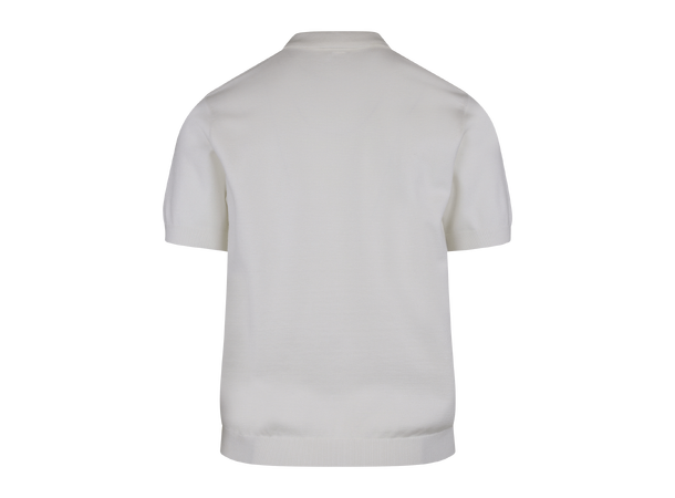 Lucien Pique Offwhite L Pointelle knit zip pique 