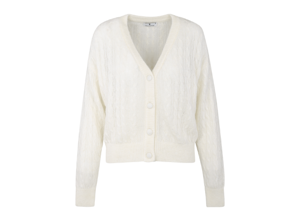 Maddie Cardigan Cream M Cabel knit alpaca cardigan 
