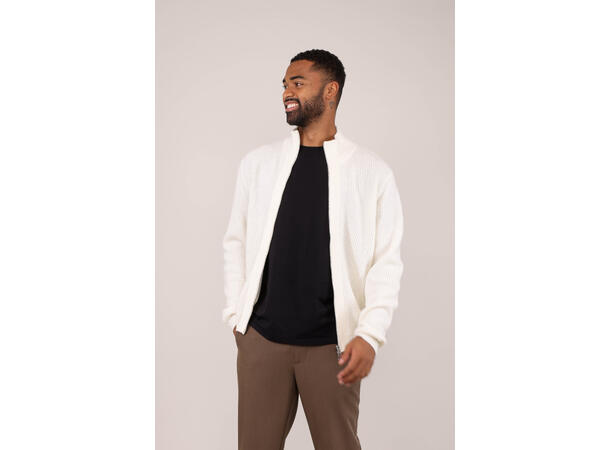 Marcel Cardigan Cream XL Merino knit cardigan 