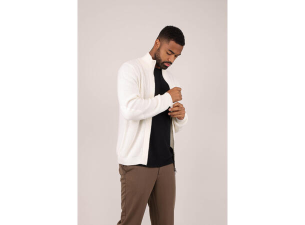 Marcel Cardigan Cream XL Merino knit cardigan 