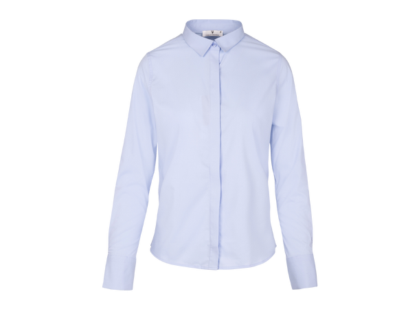 Mimi Shirt Chambray Blue S Basic bamboo shirt 