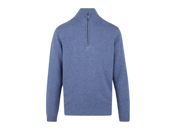 Tommi Half-zip Denim XXL Lambswool half-zip sweater 