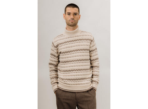 Whitaker Sweater Sand multi L Heritage sweater 