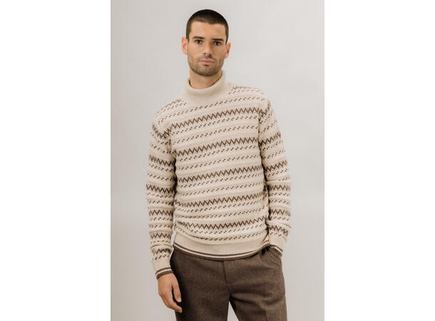 Whitaker Sweater Sand multi L Heritage sweater 