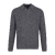 Sanches Sweater Charcoal L Cashmere mix LS pique 