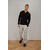 Austin Half-zip Navy L Merino half-zip 