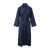 Garbo Dress Dark Navy L LS satin dress with twist 