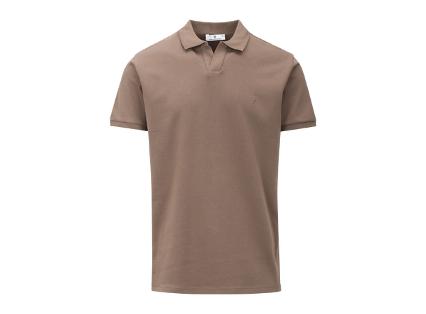 Dani SS Pique Chocolate Chip XXL Interlock SS polo pique 
