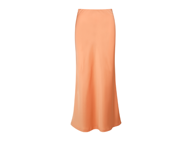 Gamma Skirt Nectarine XS Maxi satin slip skirt 
