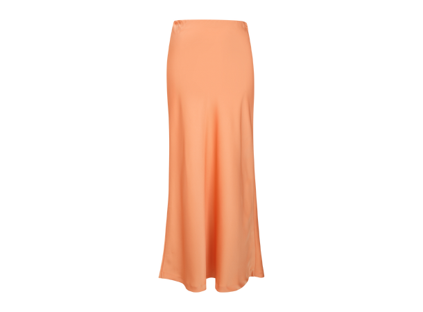 Gamma Skirt Nectarine XS Maxi satin slip skirt 