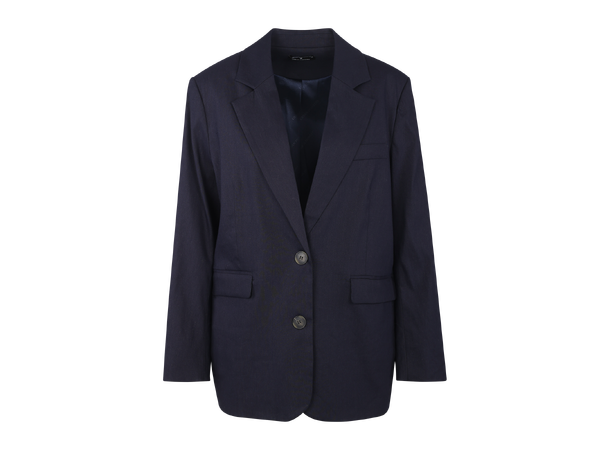 Halima Blazer Navy S Linen blazer 