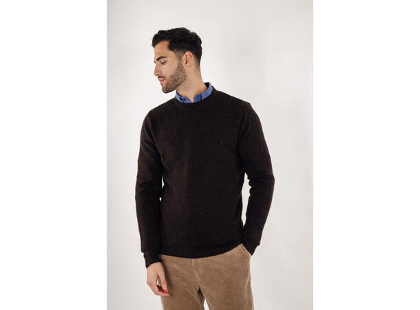 Hasse Sweater Wine L Lambswool sweater 