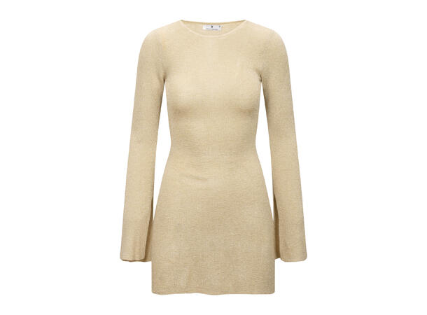 Leni Dress Gold M Short sequin glitter dress 