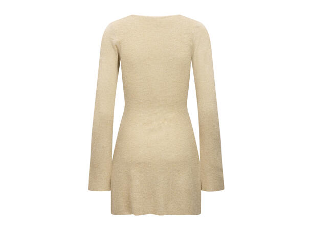 Leni Dress Gold M Short sequin glitter dress 