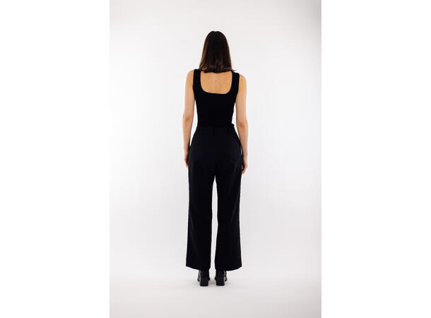 Lilli Pants Black 26-32 High waist, wide leg 