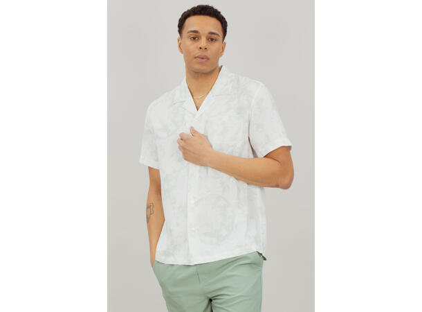 Luciano SS Shirt Light green AOP M AOP SS shirt 