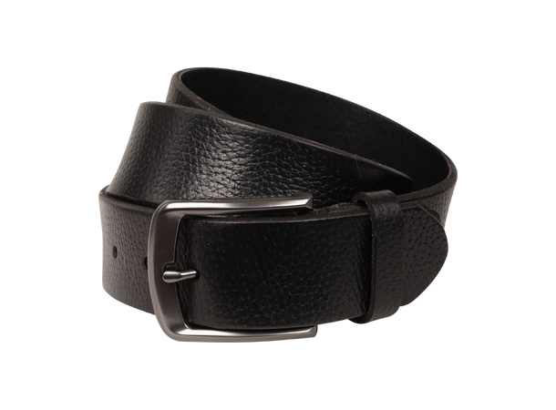 Malmø Belt Black XL 4cm leather belt 