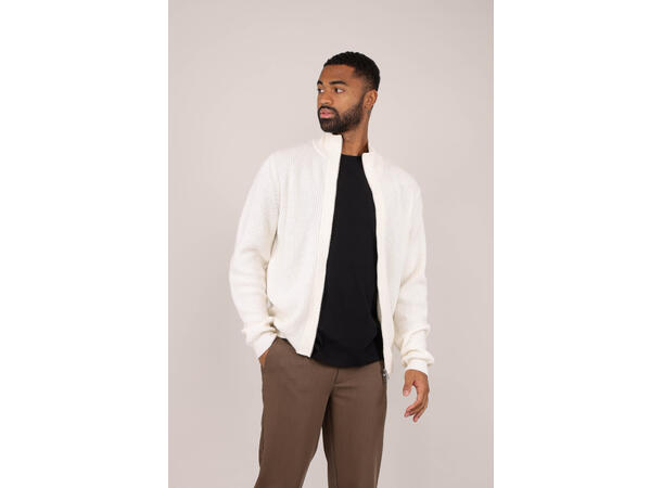 Marcel Cardigan Cream XXL Merino knit cardigan 