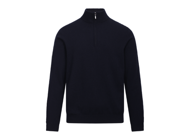 Sairus Half-zip Navy M Merino half-zip 