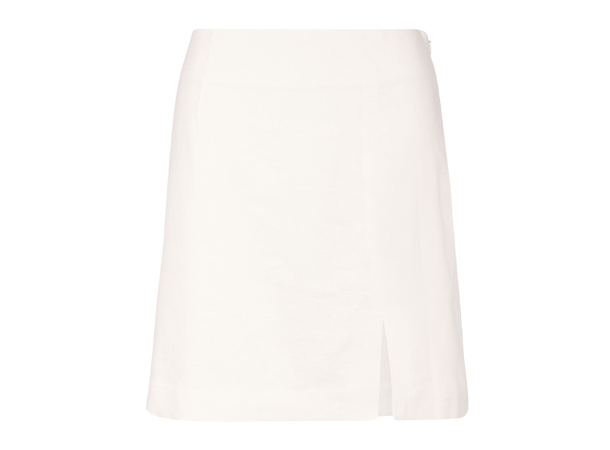 Zaliki Skirt White S Linen mini skirt 