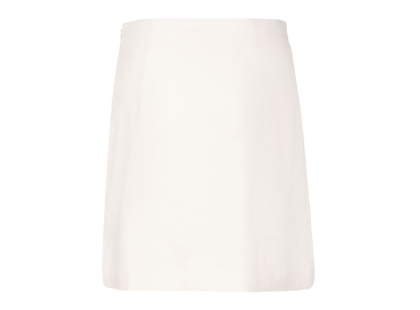 Zaliki Skirt White S Linen mini skirt 
