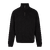 Chow Half-zip Black M Vintage wash half-zip sweat 