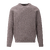 Succa Sweater Mid Brown S Basic viscose crew neck 