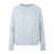 Majken Sweater Light Blue S Loose crewneck 