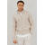 Nathan Cardigan Light Sand XL Viscose knit 2-way zip cardigan 