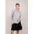 Pandora Cardigan Light grey M Mohair zip wool cardigan 