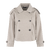 Marisol Jacket Sand XL TENCEL™ stretch short trench 