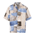 Giovanni SS Shirt Blue AOP L AOP SS Shirt 