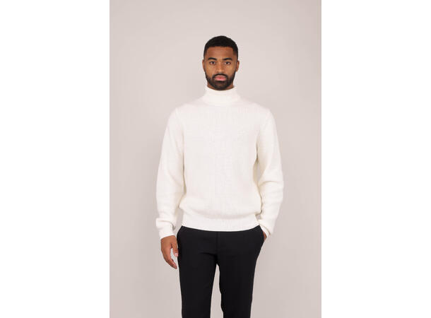 Ade Turtleneck Cream M Merino t-neck sweater 