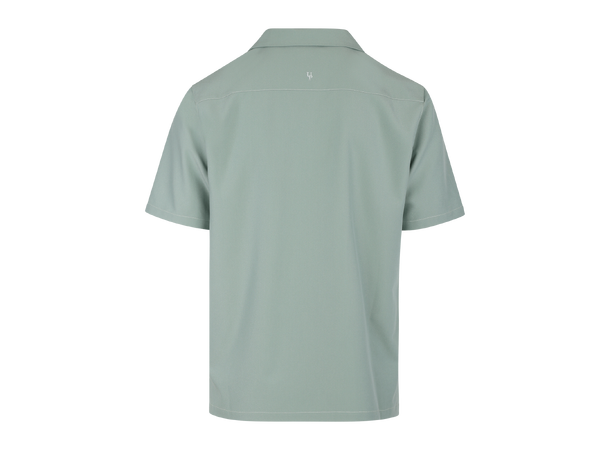 Baggio Shirt Hedge green M Camp collar SS shirt 