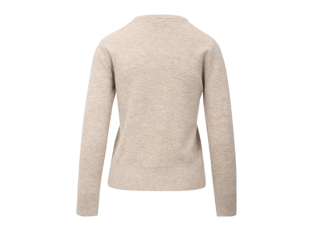 Bailey Crewneck Light Sand S Merino crewneck 