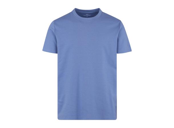 Bruno R-neck Tee Blue Bonnet M Organic cotton R-neck t-shirt 
