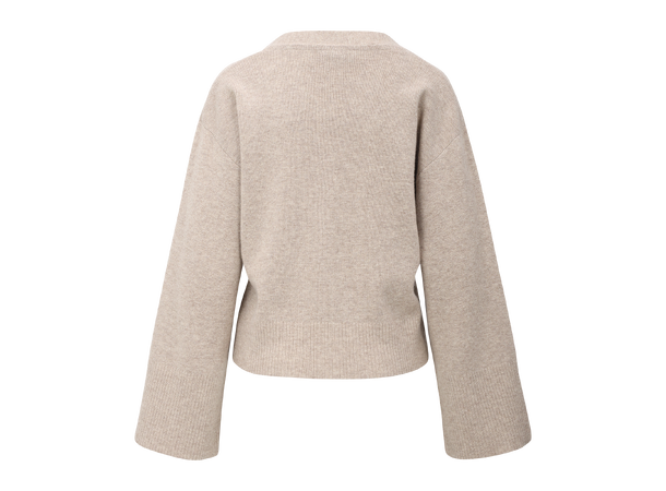 Cheddar Cardigan Light Sand S Merino cardigan 