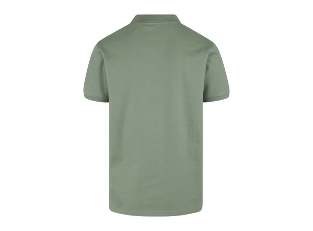 Dani SS Pique Hedge green M Interlock SS polo pique 
