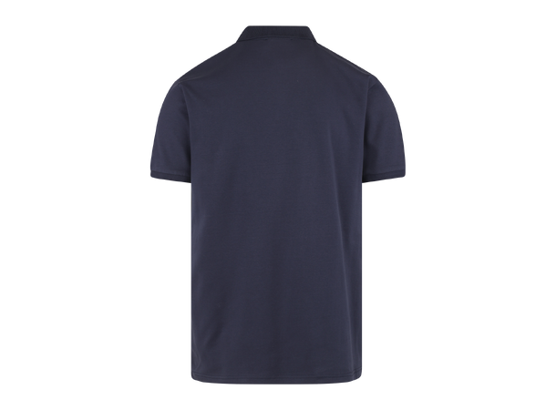Denis SS Pique Navy M Interlock SS polo pique 