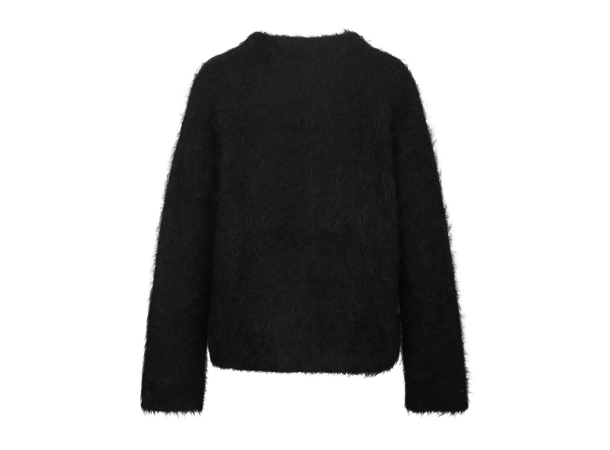 Joules Sweater Black L Alpaca furry sweater 