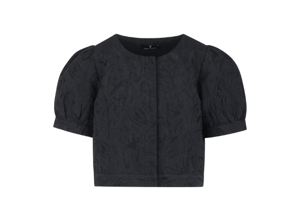 Leea Jacket Black AOP XS Short jacket 