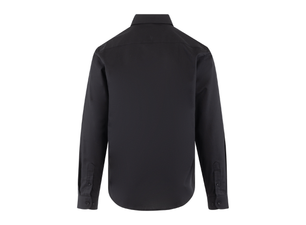 Ludde Shirt Black L Oxford Lyocell shirt 