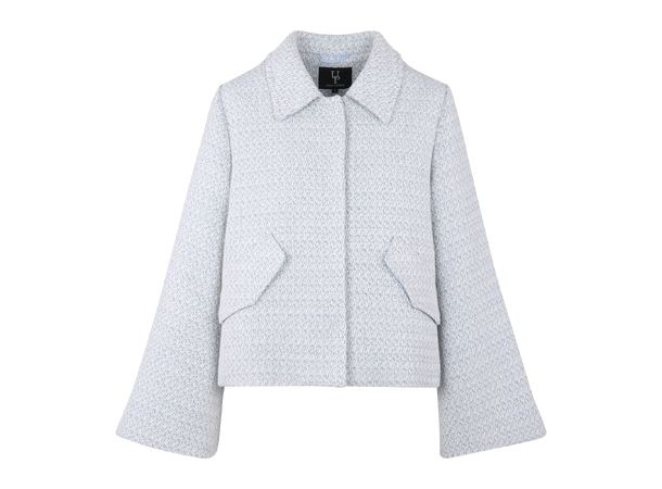 Melrose Jacket Blue L Wool multi colourful jacket 