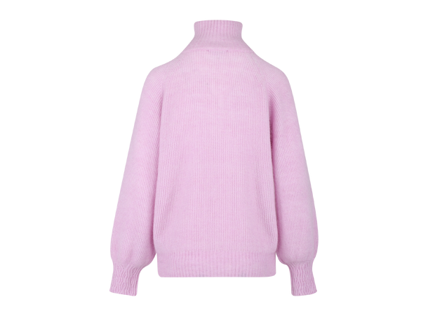Mirra Half-zip Light Pink S Mohair halfzip 