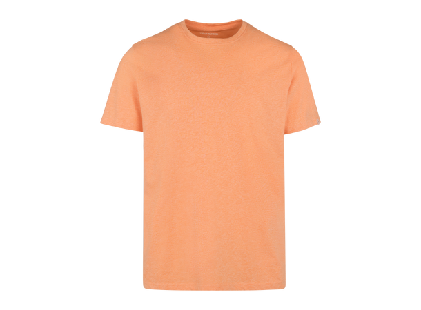 Niklas Basic Tee Coral Reef mel M Basic cotton T-shirt 