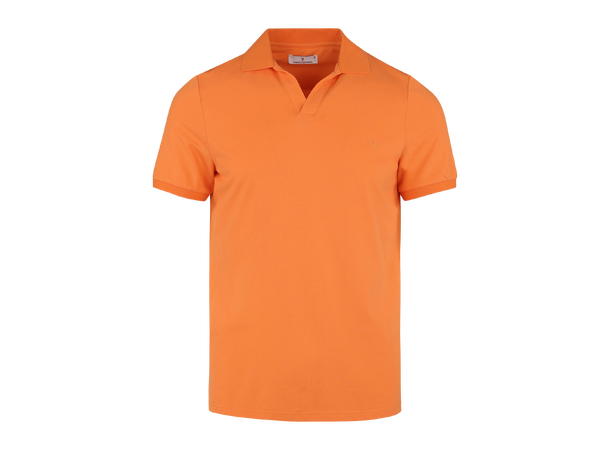 Oliver Pique Coral M Modal pique shirt 